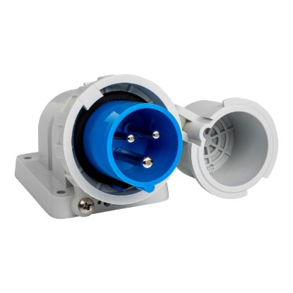 Picture of Appliance Inlet, 16A, 230V, 3-Round Pin, White