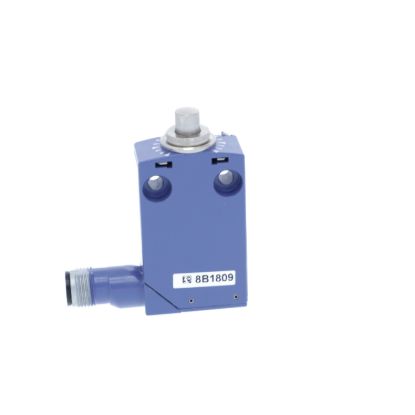 Picture of Limit switch, Limit switches XC Standard, XCMD, metal end plunger, 1NC+1 NO, snap, M12