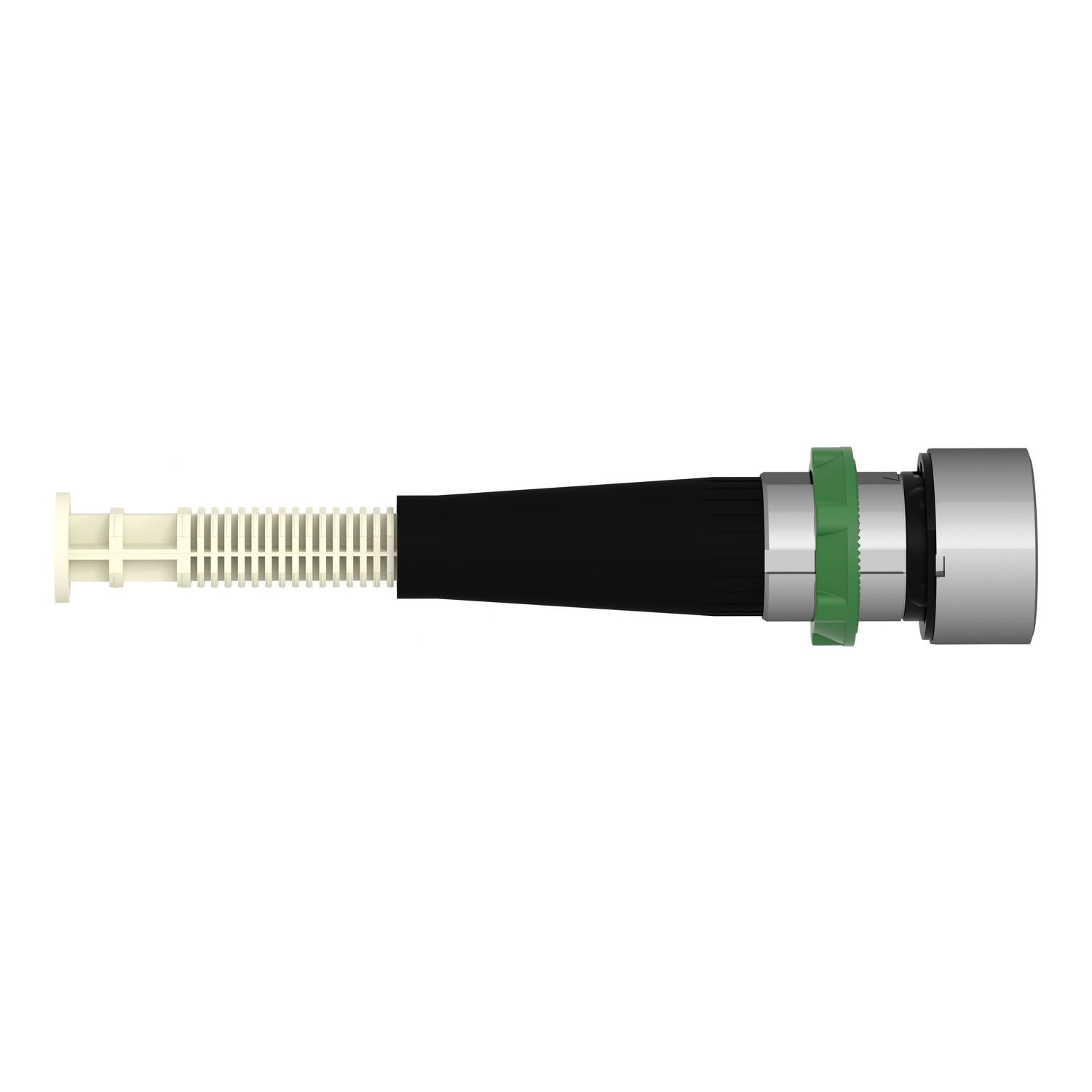 Picture of Manual overload reset push button, Harmony XB4, metal, flush, red, 22mm, 30...130mm actuation distance, unmarked