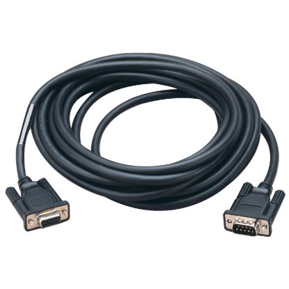 Picture of connecting cable, Harmony XBT GT, 5m direct connection cable, 2 male connectors SUB-D9