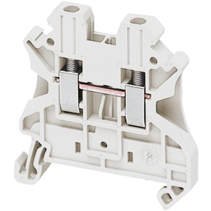 Picture of Terminal block, Linergy TR, white, 2.5mm2, passthrough, 2 points, set of 10