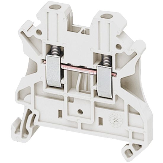 Picture of Terminal block, Linergy TR, white, 2.5mm2, passthrough, 2 points, set of 10