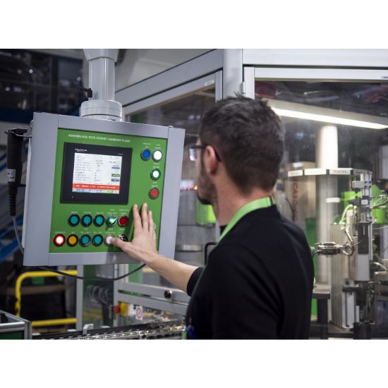 Picture of Padlockable guard for mushroom head 40mm, Harmony XB4, metal, yellow