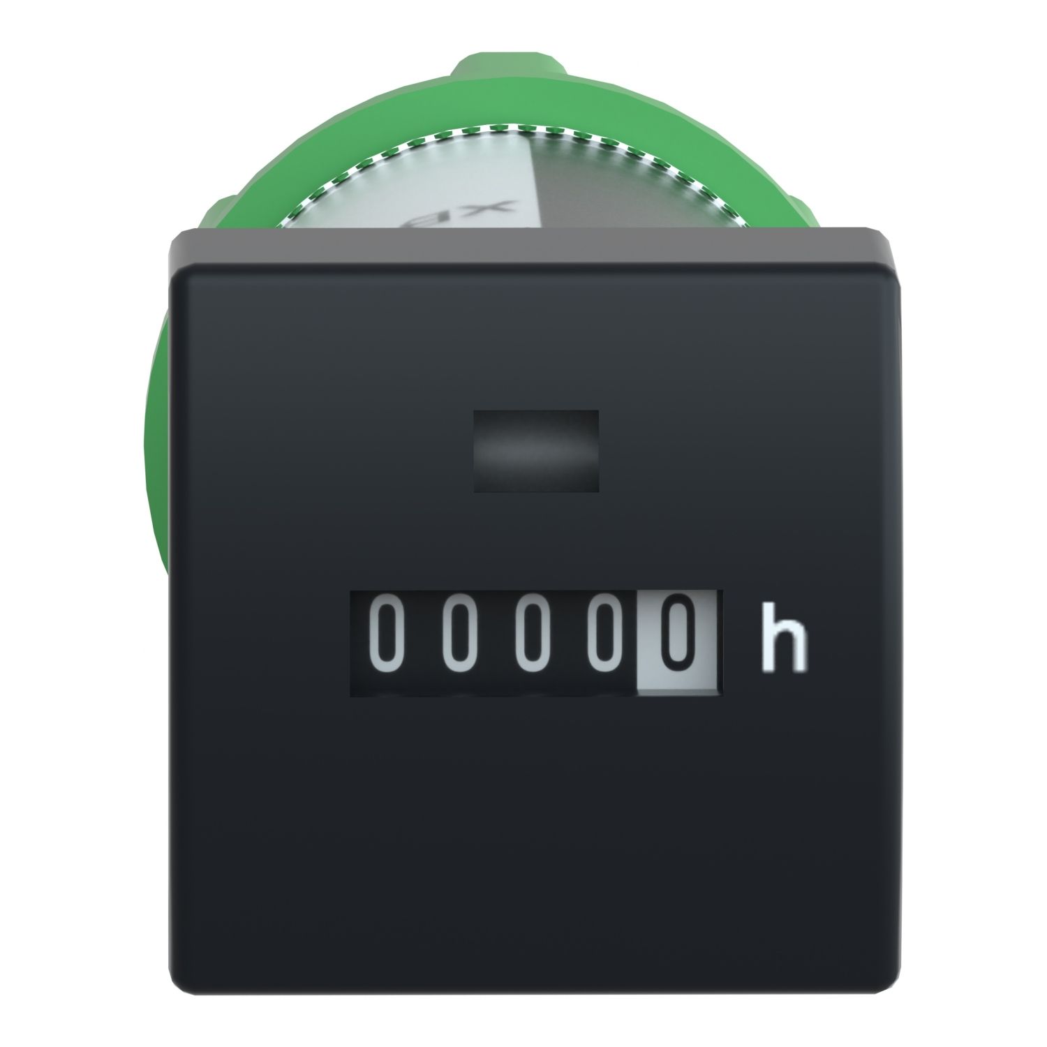 Picture of Hour counter, Harmony XB5, plastic, 22mm, mechanical 5 digit display, 230..240V AC