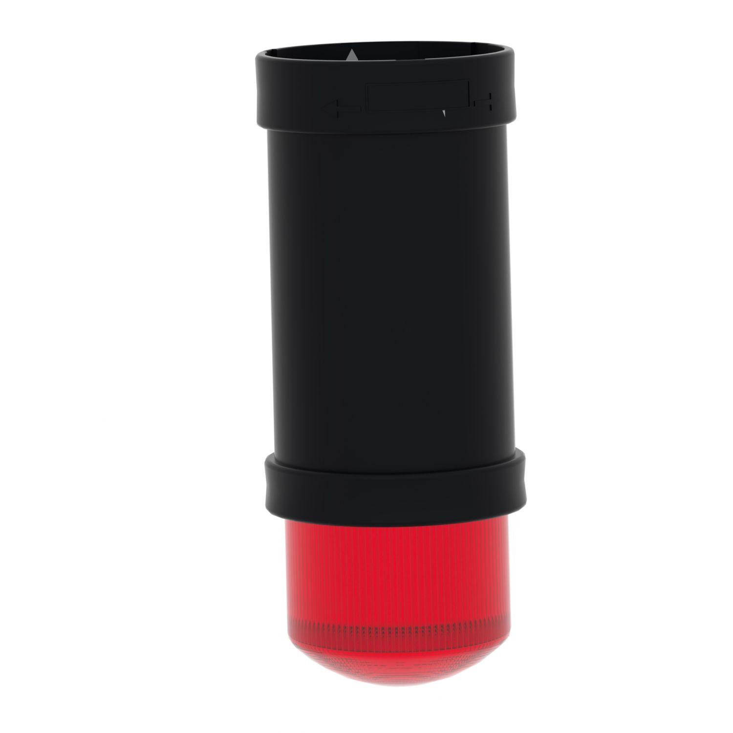 Picture of Indicator bank, Harmony XVB, illuminated unit, plastic, red, 70mm, integral flash discharge tube, 10joule, 120V AC