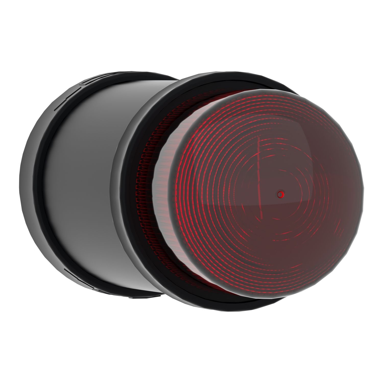 Picture of Indicator bank, Harmony XVB, illuminated unit, plastic, red, 70mm, integral flash discharge tube, 10joule, 120V AC