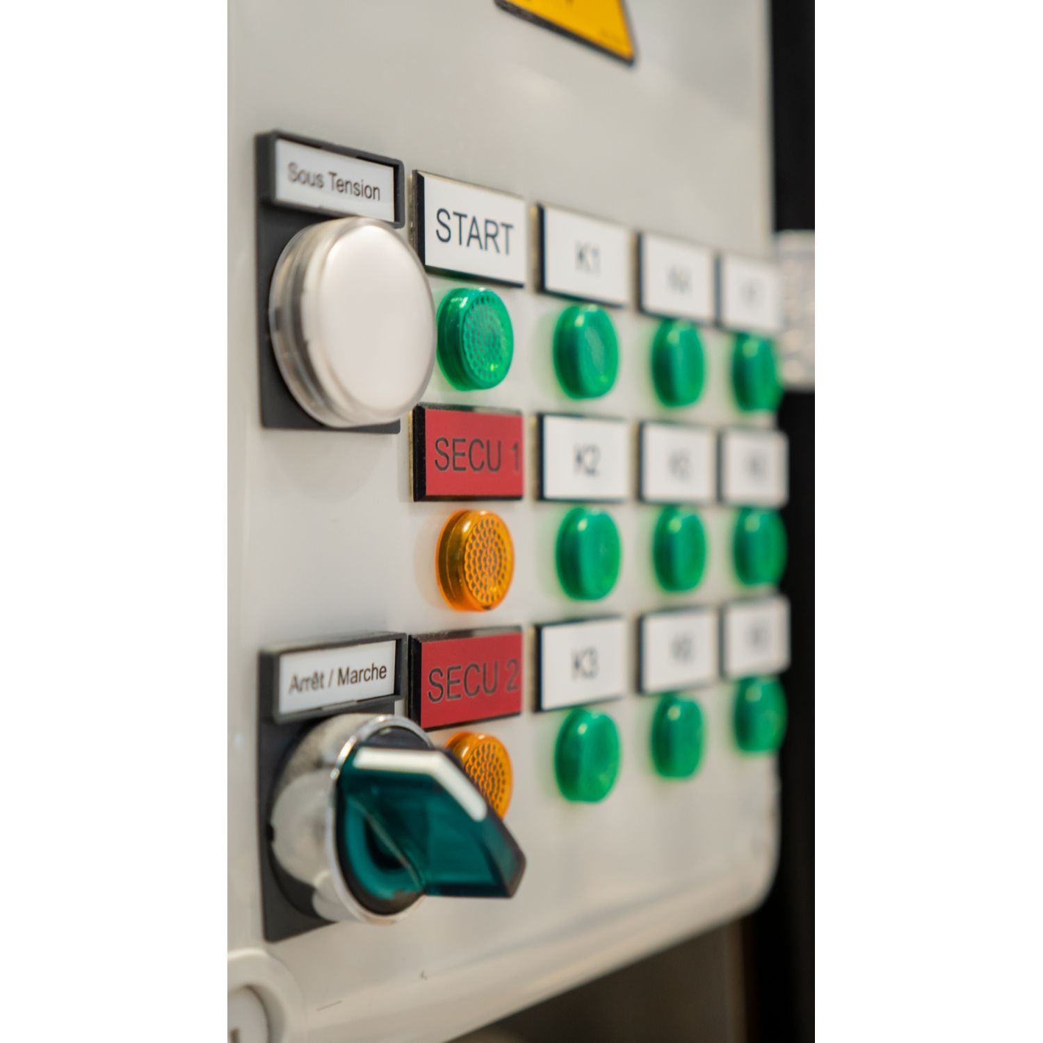 Picture of Pilot light, Harmony XVL, plastic, green, 8mm, covered LED, faston connectors, 24V DC