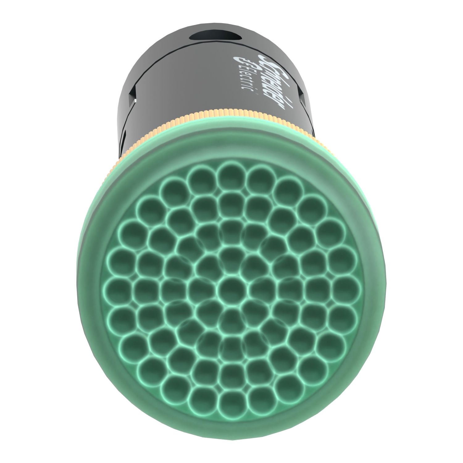 Picture of Pilot light, Harmony XVL, plastic, green, 12mm, covered LED, 24V DC