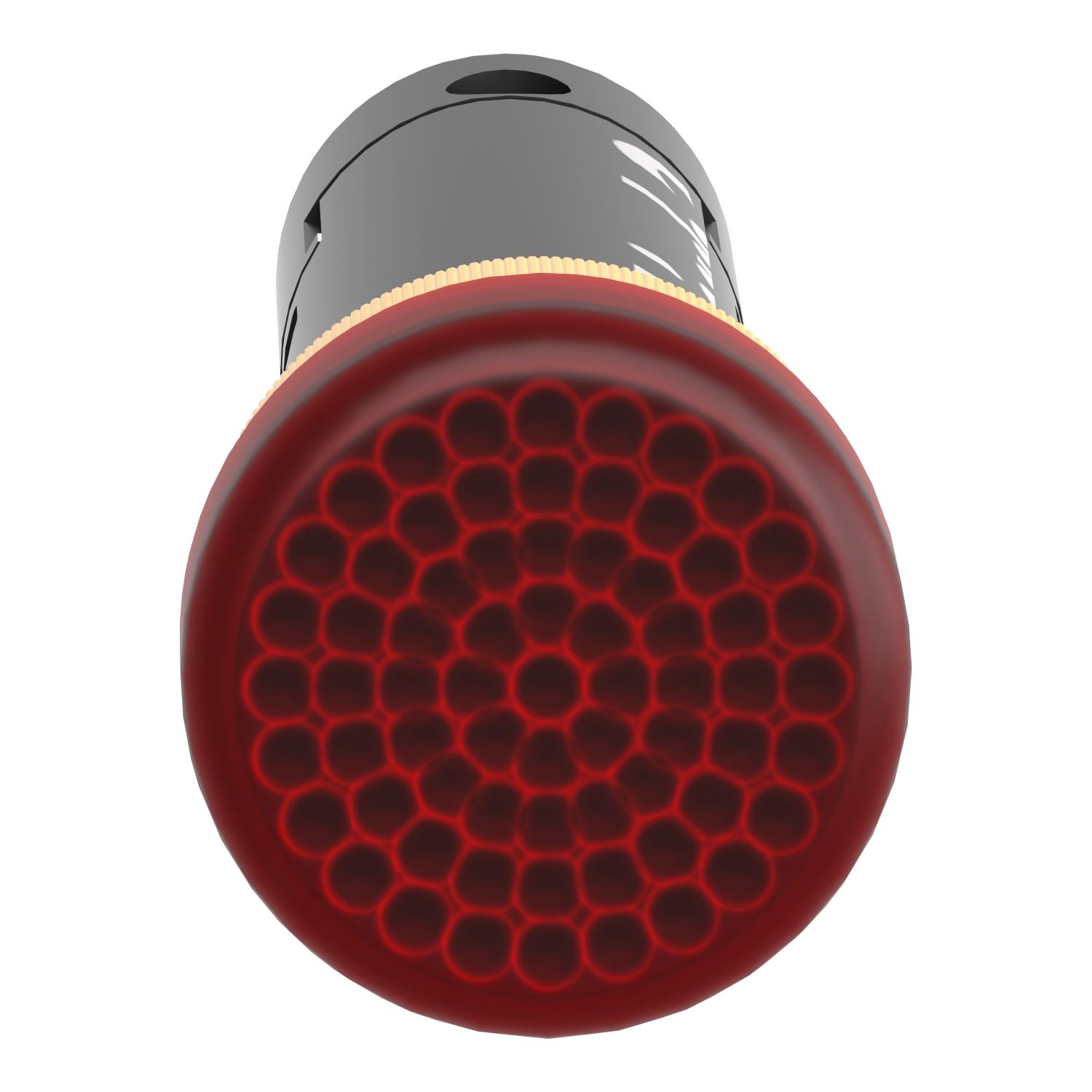 Picture of Pilot light, Harmony XVL, plastic, red, 12mm, covered LED, 24V DC