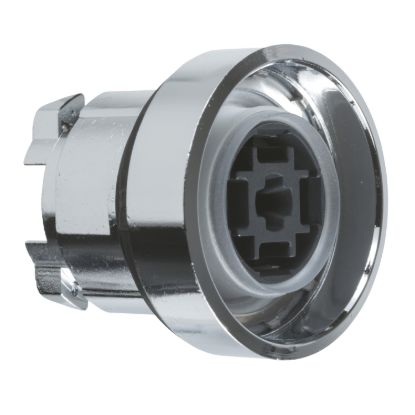Picture of Head for non illuminated push button, Harmony XB4, metal, 22mm, spring return, without cap