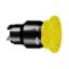Picture of Head for illuminated push button, Harmony XB4, orange Ø 40 illum mushroom pushbutton Ø22 mm spring return integral LED
