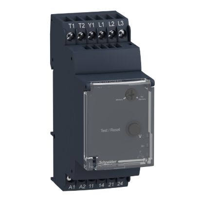 Picture of Modular motor voltage and temperature Control Relay, Harmony Control Relays, 5 A , 2 NO, 24..240 V AC/DC