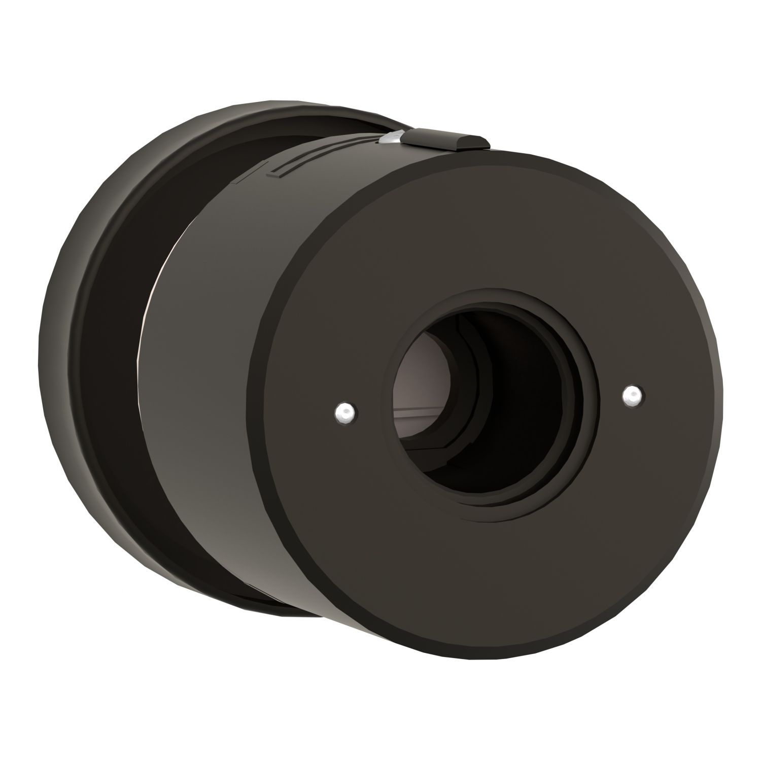 Picture of Base unit with cover, Harmony XVB, side cable entry, plastic, black, 70mm, AS-Interface connection