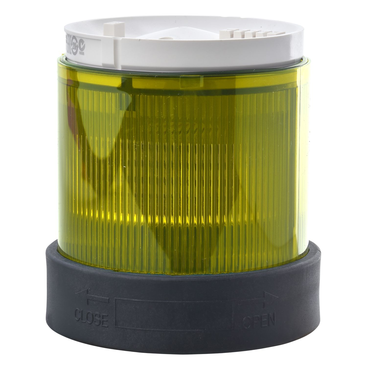 Picture of Indicator bank, Harmony XVB, illuminated unit, plastic, yellow, 70mm, steady, bulb or LED not included, 250V