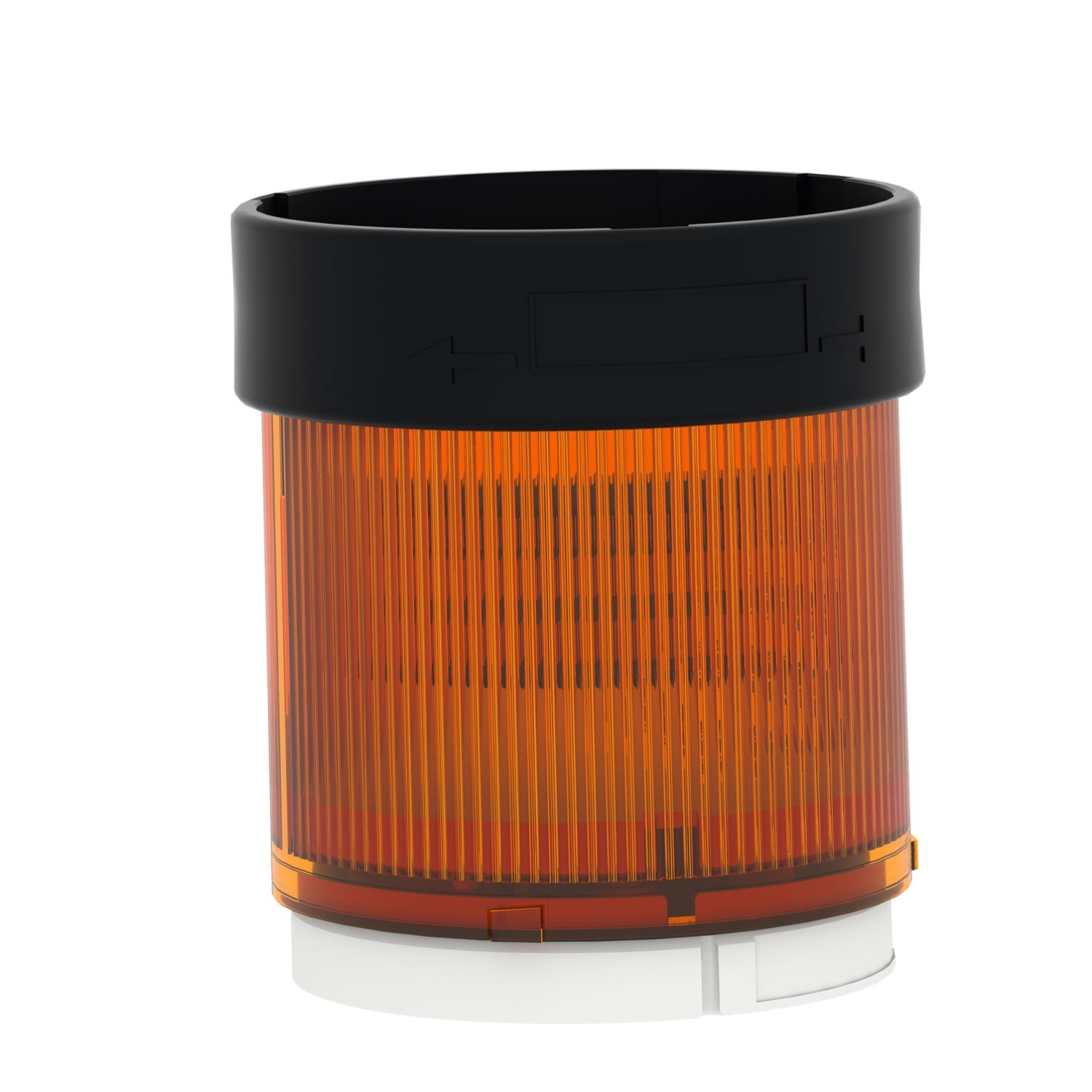 Picture of Indicator bank, Harmony XVB, illuminated unit, plastic, orange, 70mm, flashing, for bulb or LED, 48... 230V AC