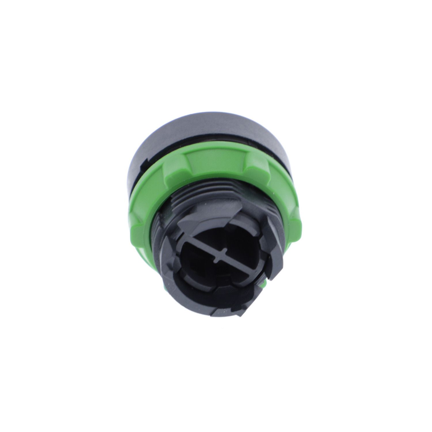 Picture of Head for non illuminated push button, Harmony XB5, plastic, flush, blue, 22mm, spring return, unmarked