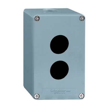 Picture of die-cast empty control station - XAPM - Ø 30.5 - zinc alloy - 2 openings