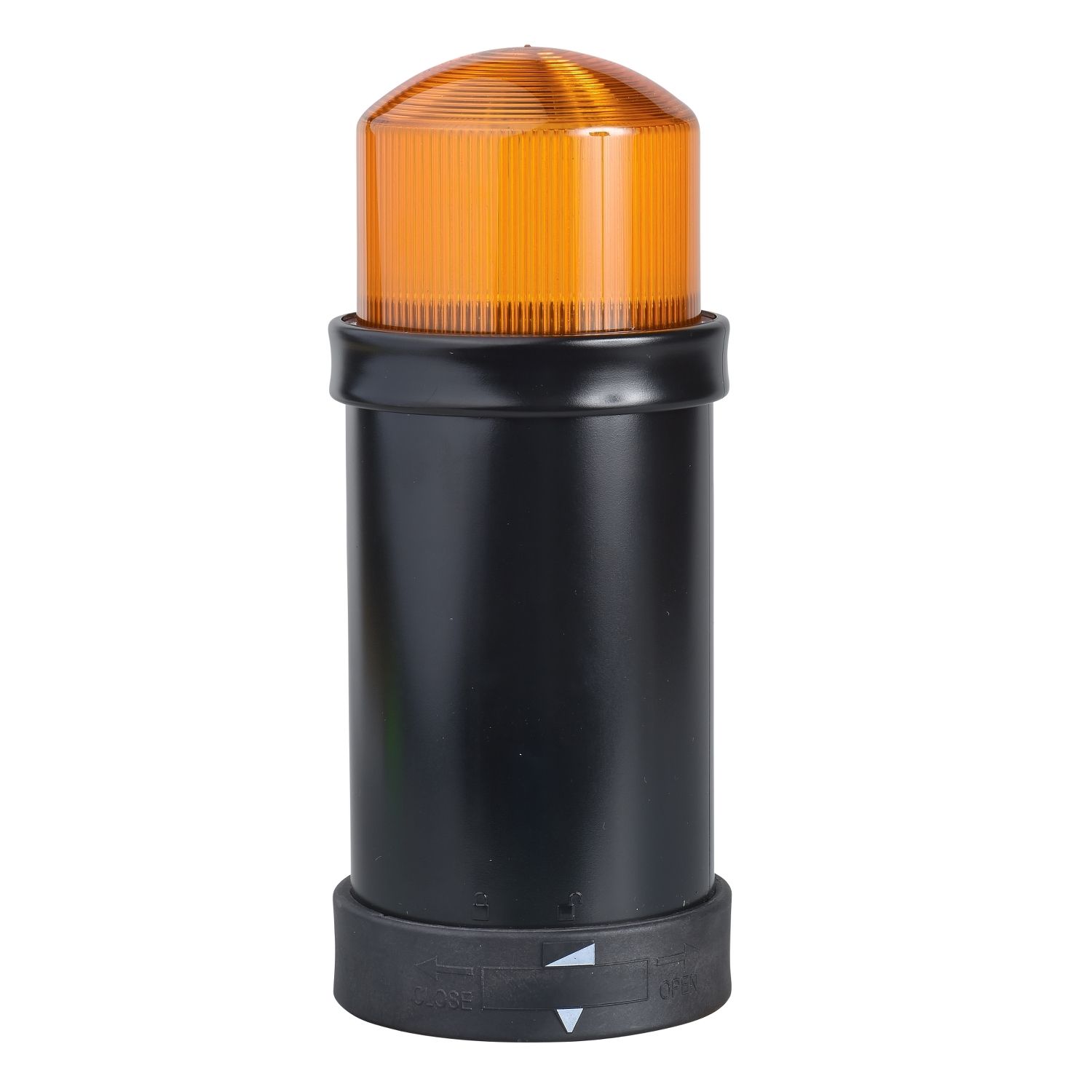 Picture of Indicator bank, Harmony XVB, illuminated unit, plastic, orange, 70mm, integral flash discharge tube, 5joule, 230V AC