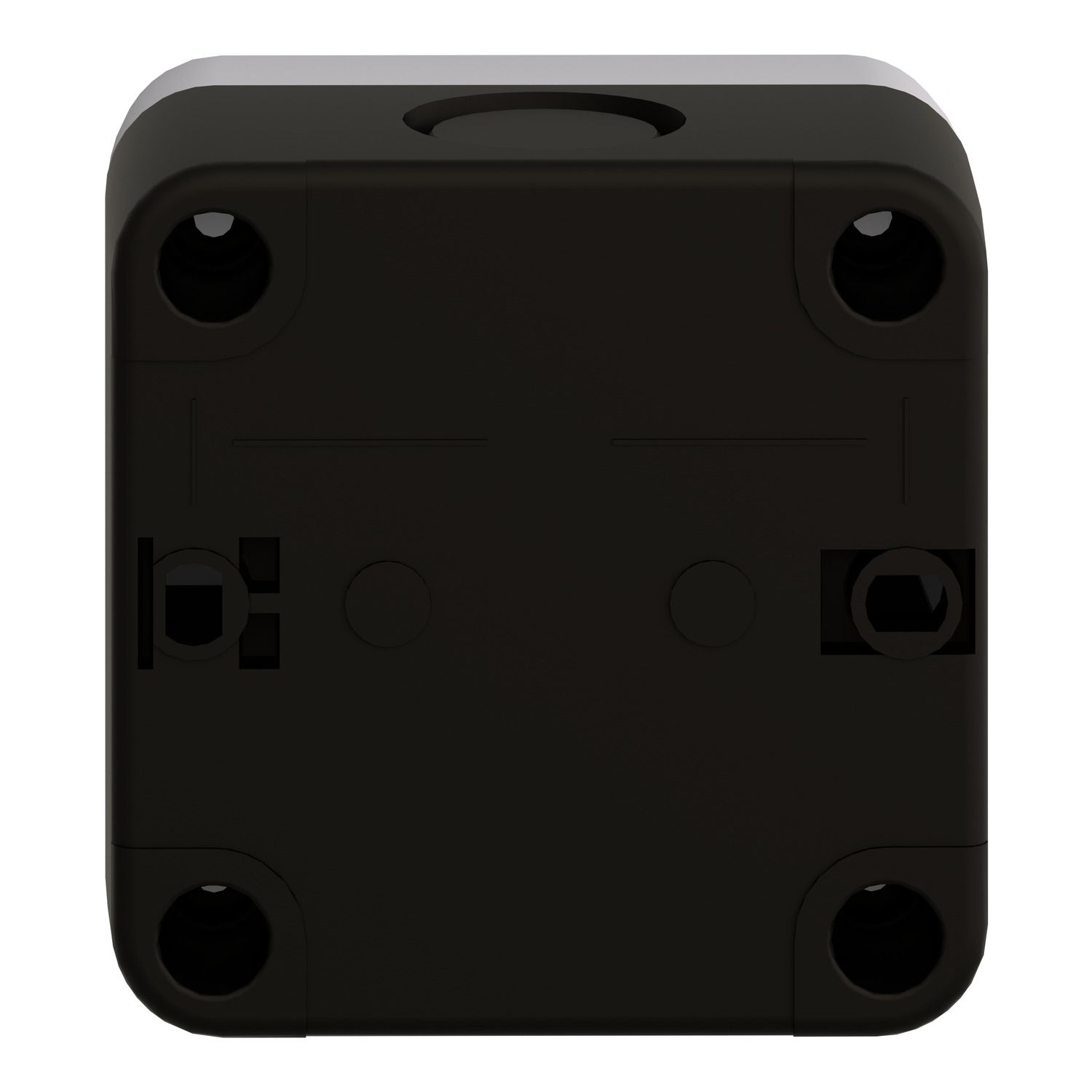 Picture of Empty enclosure, Easy Harmony XALB, plastic, grey lid, 1 cut out, 22mm, IP65