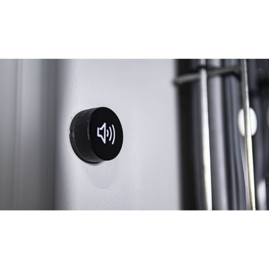 Picture of Head for Pilot light, Harmony XB5, plastic, blue, 22mm, universal LED, plain lens