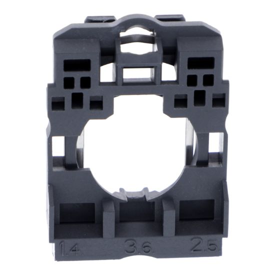 Picture of Body/fixing collar for electrical block, Harmony XB5, plastic