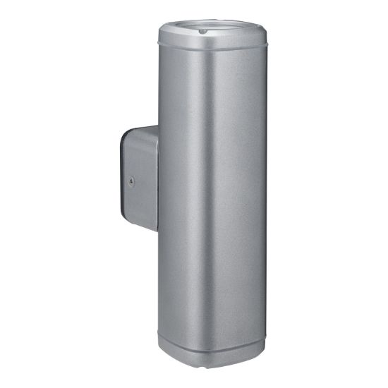Picture of Clipsal LED wall light - 6W - 660 lm - 4000K - IP54 - Silver Grey body - Single