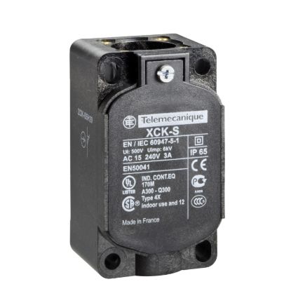 Picture of Limit switch body, Limit switches XC Standard, ZCKS, 2C/O, snap action, M20
