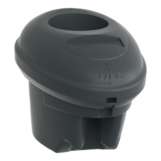 Picture of Empty handy box, Harmony XB5R, plastic, dark grey, 1 cut-out, 22mm