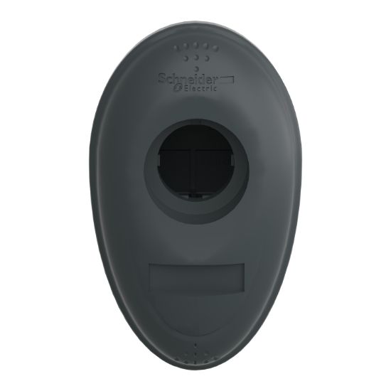 Picture of Empty handy box, Harmony XB5R, plastic, dark grey, 1 cut-out, 22mm