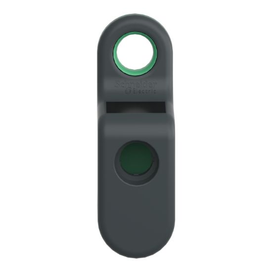 Picture of Empty handy box for mobile use, Harmony XB5R, plastic, green, 1 cut out