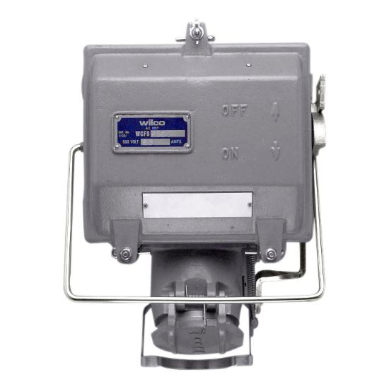 Picture of Switched Socket Outlet Fuse/Switched, Metal Clad, 500V, 63A, 5 Round PIN, 3 Pole and Neutral