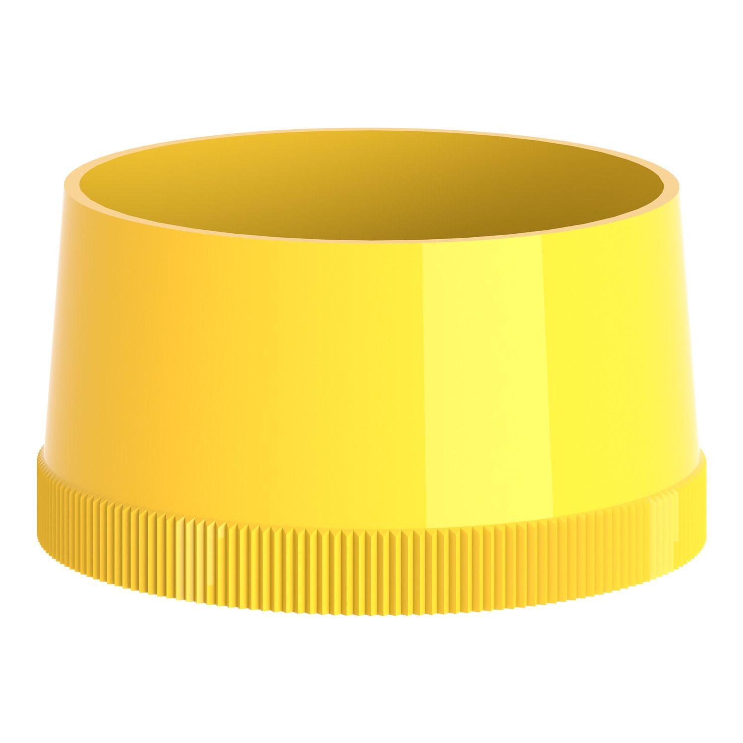 Picture of Round guard for 40mm Emergency stop, Harmony XB4, plastic, yellow, 63.5mm