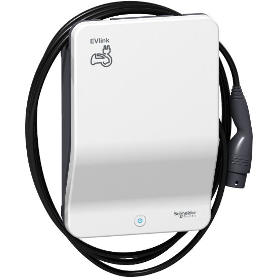 Picture of Smart Wallbox, EVlink Smart Wallbox, 22 kW, Attached cable T2, Key
