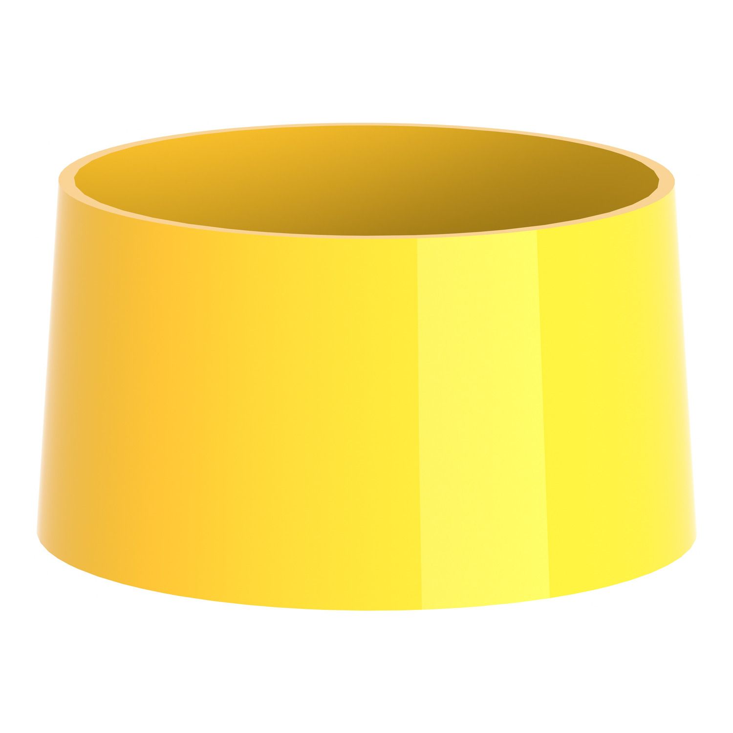Picture of Round guard for 40mm Emergency stop, Harmony XB4, plastic, yellow, 76.2mm