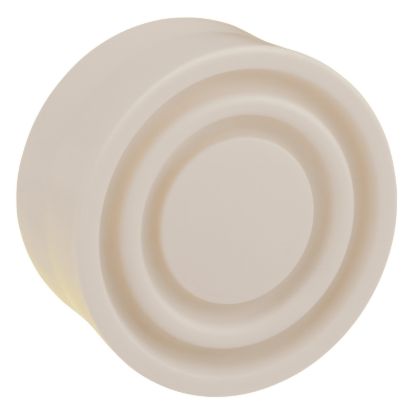 Picture of white boot for circular flush pushbutton Ø22