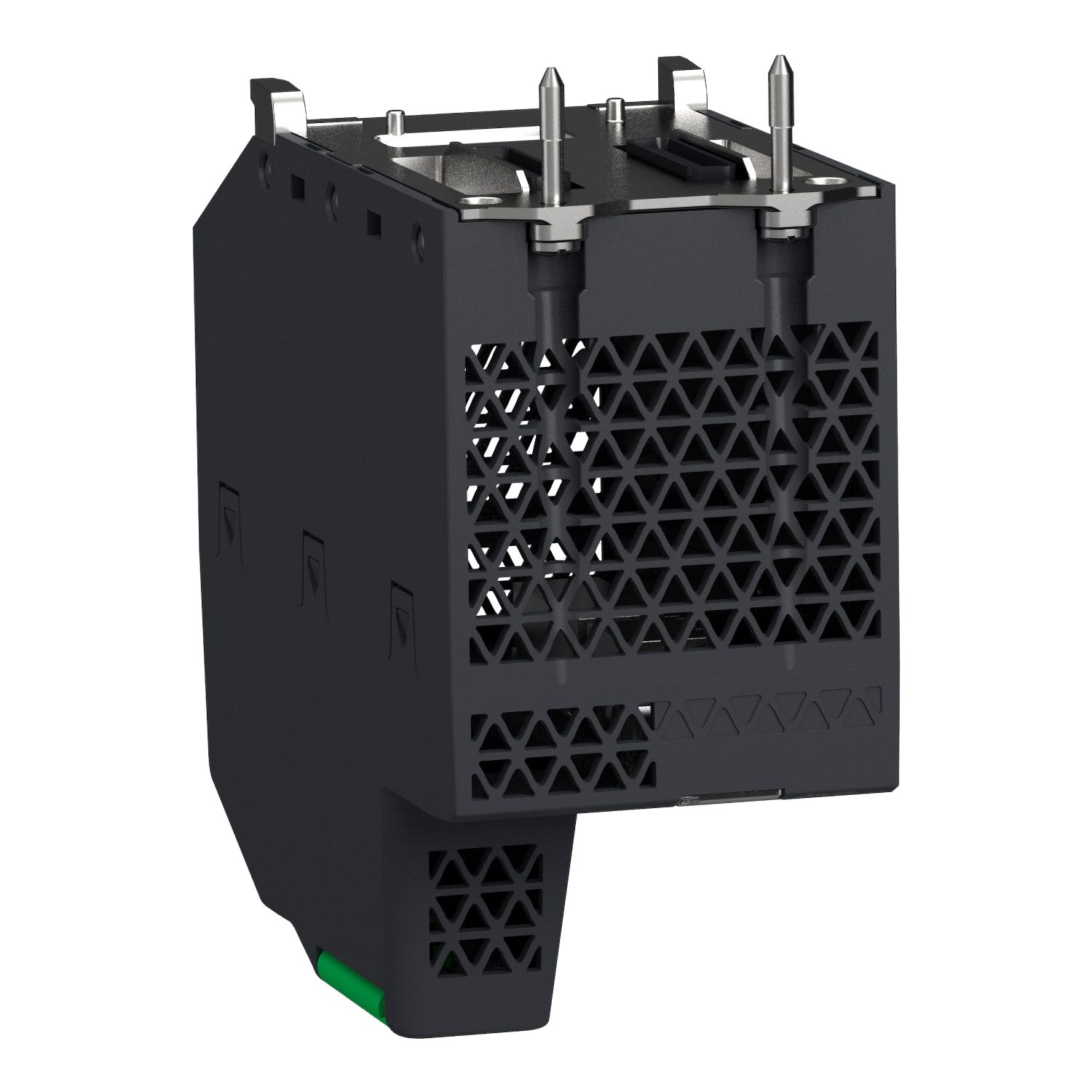 Picture of standalone processor, Modicon M580, 4MB, 61 Ethernet devices, 4 local IO racks of 1024 digital, 256 analog, severe environment