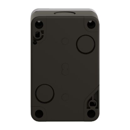 Picture of Empty enclosure, Easy Harmony XALB, plastic, grey lid, 2 cut outs, 22mm, IP65