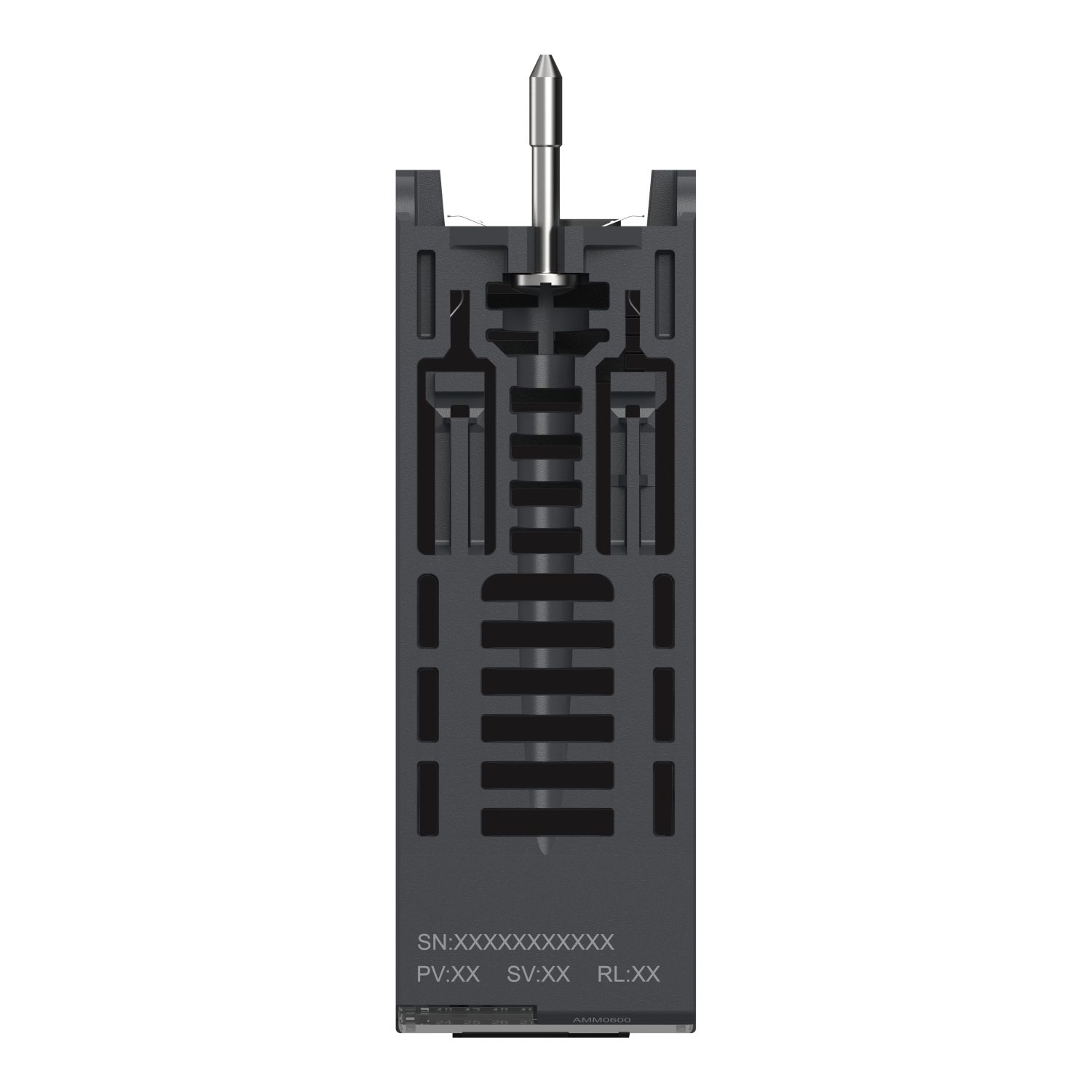 Picture of analog non isolated high level IO module, Modicon X80, 4 I, 2 O, 0 to 20mA, 4 to 20mA, 10V positive or negative