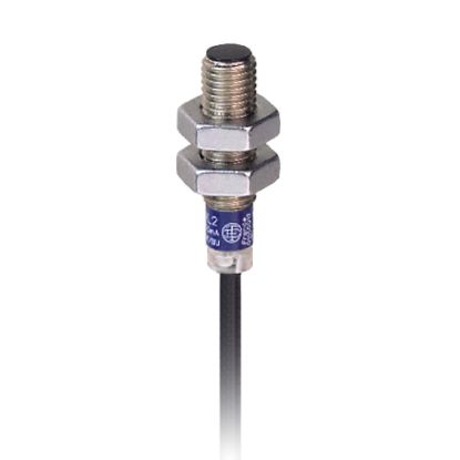Picture of inductive sensor XS6 M8 - L51mm - stainless - Sn2.5mm - 12..24VDC - cable 10m