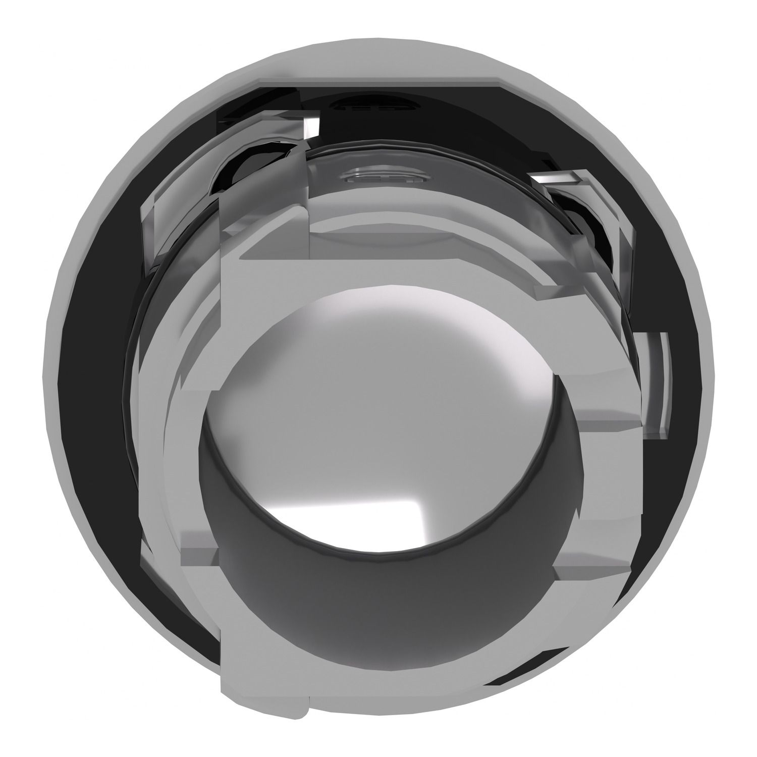 Picture of Blanking plug, Harmony XB4, round, metal, chromium plated, 22mm