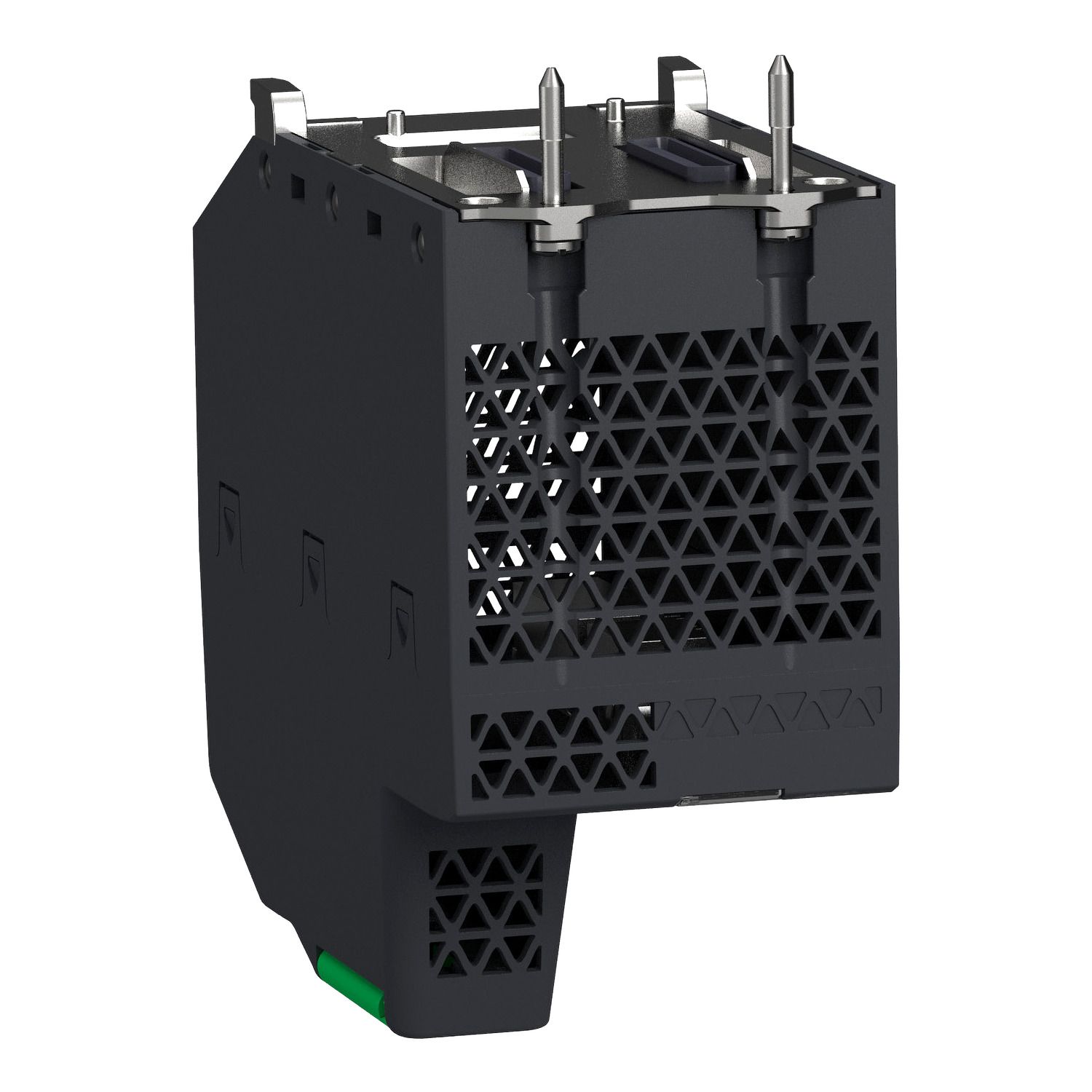 Picture of standalone processor, Modicon M580, 8MB, 61 Ethernet devices, 8 remote IO racks of X80, for severe environment