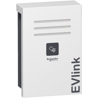 Picture of EVlink PARKING Wall Mounted 7KW 1xT2 With Shutter RFID EV CHARGING STATION