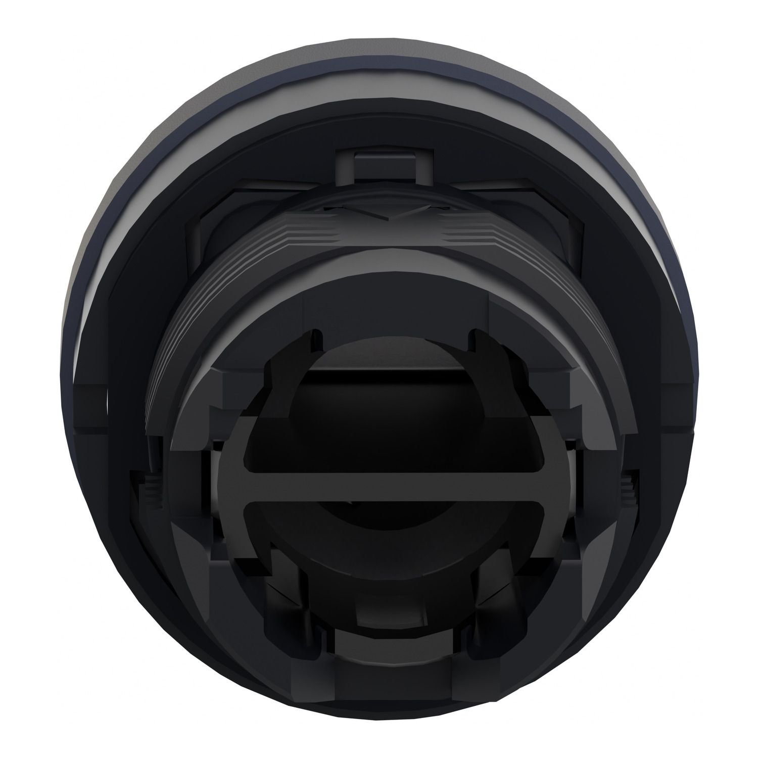 Picture of Toggle switch head, Harmony XB5, plastic, black, 22mm, 2 positions, stay put