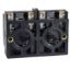 Picture of Double contact block, Harmony XAC, spring return, front mounting, single speed CO