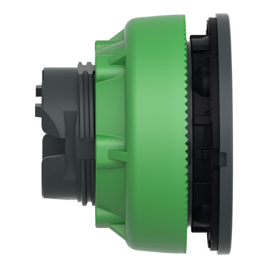 Picture of Head for pilot light, Harmony XB5, antimicrobial, plastic, red, 30mm, universal LED, plain lens