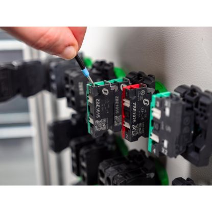 Picture of Light block, Harmony XB4, Harmony XB5, for head 22mm, universal LED, 24V AC DC, compact push in terminals