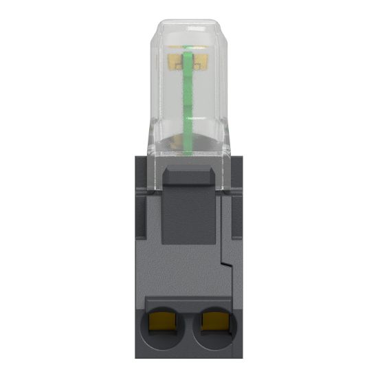 Picture of Light block, Harmony XB4, Harmony XB5, for head 22mm, universal LED, 24V AC DC, compact push in terminals