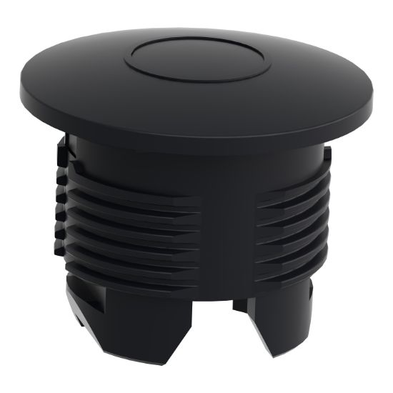 Picture of Blanking plug, Harmony XB5, plastic, black, for 22mm hole