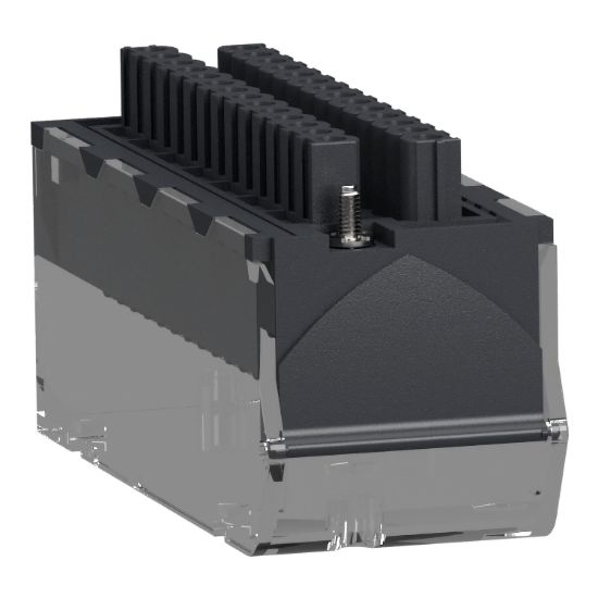 Picture of terminal block, Modicon X80, 28-pin removable spring, 1 x 0.34..1mm2