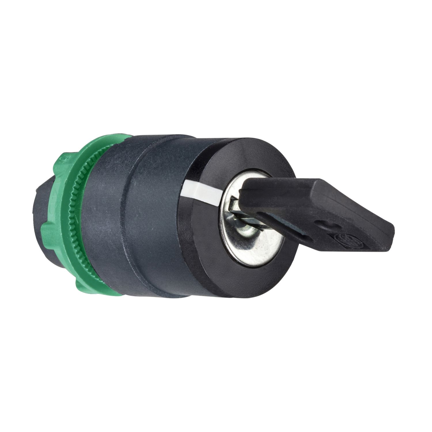 Picture of Head for key selector switch, Harmony XB5, Harmony XALF, black key, 22mm, 2 positions, left key withdrawal, key 520E
